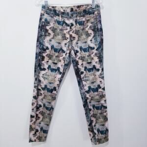 Madewell Multicolored Skinny Skinny Ankle Pants
